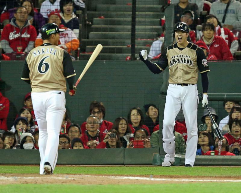 大谷翔平選手出場！SMBC日本シリーズ2016 第4戦実使用球 大谷翔平選手