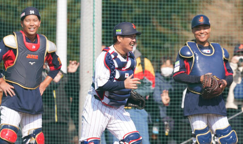 WBC】甲斐拓也が積極的コミュニケーション「いろいろ受けていきたい