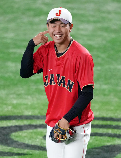 WBC】高橋宏斗、佐々木アクシデントでブルペン向かうも入れずあたふた