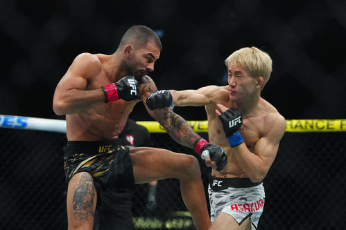 UFC】朝倉海、王者パントージャに敗れる 裸絞めに耐えるも白目むき失神