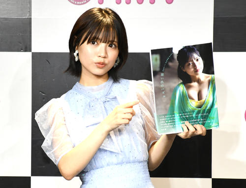 NMB48隅野和奏、初写真集は「100点！」お気に入りカットに「私の顔を