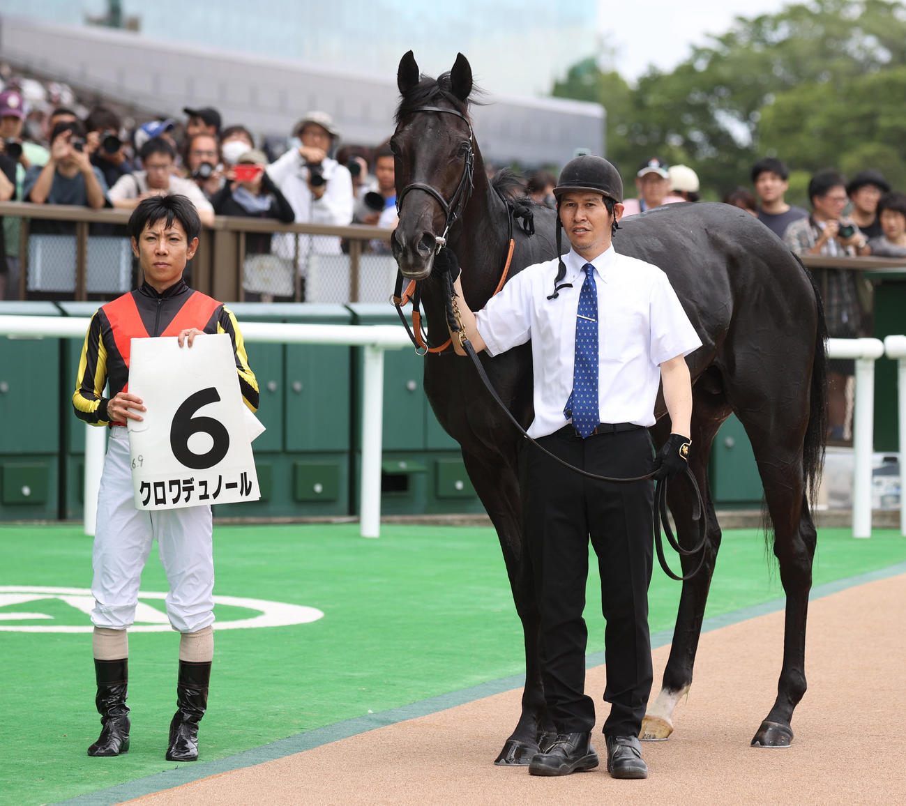 東京芝千八の新馬戦レコード！キタサンブラック産駒クロワデュノールが