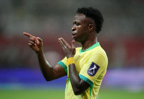 ブラジル代表の来日メンバー発表 10番ロドリゴ、7番ビニシウス 14日に