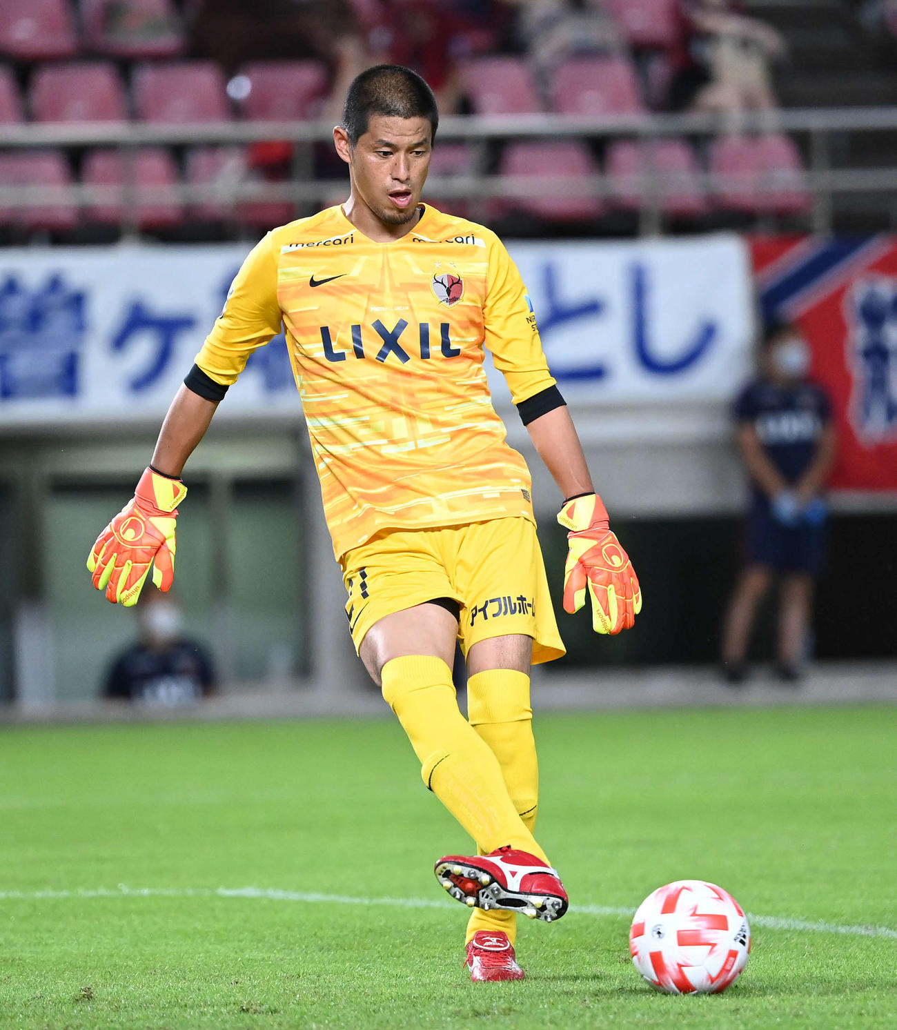 2017 NIKE 鹿島アントラーズ 選手支給ユニフォーム 曽ヶ端準 2017 鹿島