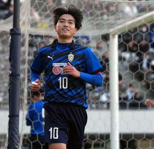 高校サッカー】大津、選手権最多更新7ゴールで逆転勝利「硬い入りに