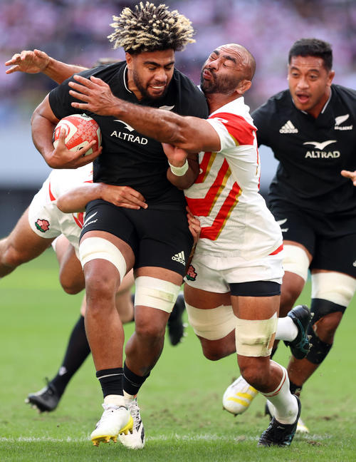 ラグビー】日本、ニュージーランド代表「オールブラックス」から4