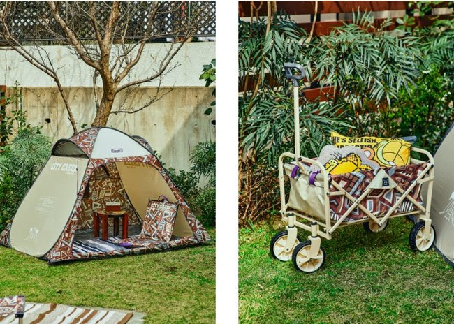 niko and のアウトドアシリーズ「CITY CREEK」と「Coleman」の