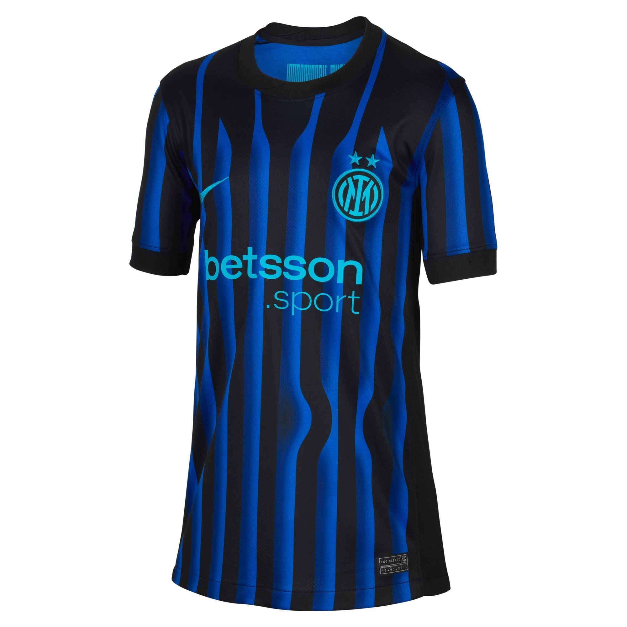 Nike Inter Milan 2025/26 Stadium Home Big Kids' Dri-FIT Soccer Replica