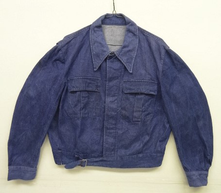 70'S イタリア軍 デニム ジャケット インディゴ (VINTAGE) 「Jacket