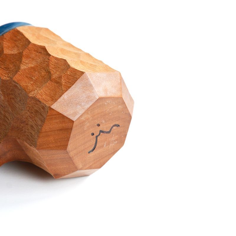 AKIHIRO WOOD WORKS / jincup-Urushi Hybrid Blue L ※ご購入条件付き