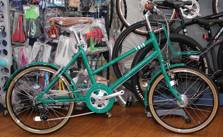 ブリヂストンのミニベロモデル マークローザM7が入荷いたしました。