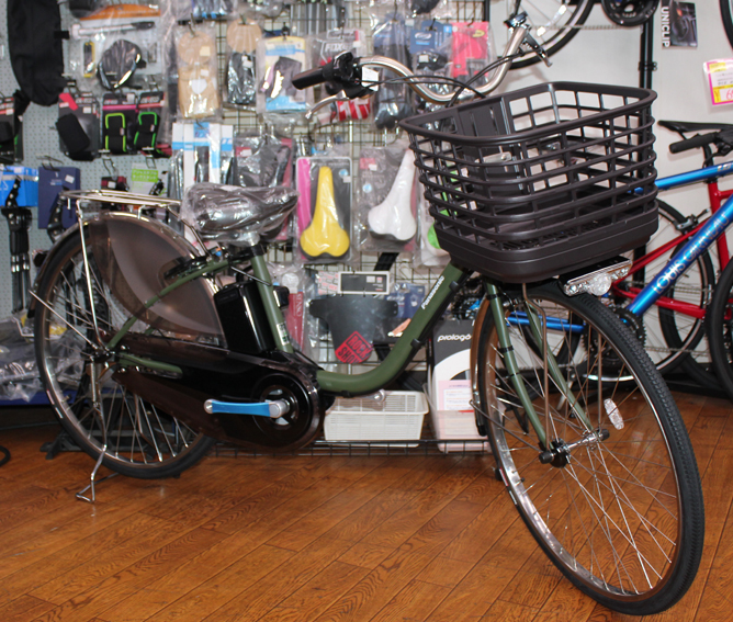 Panasonic製の電動アシスト自転車ビビDXが入荷いたしました。