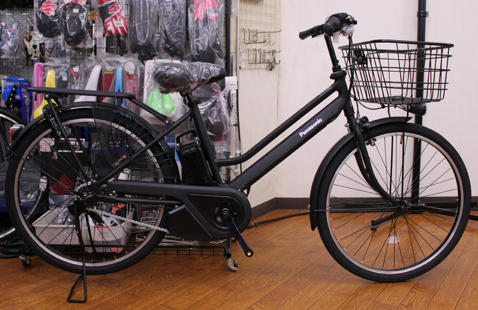Panasonic製の電動アシスト自転車ティモSが入荷いたしました。