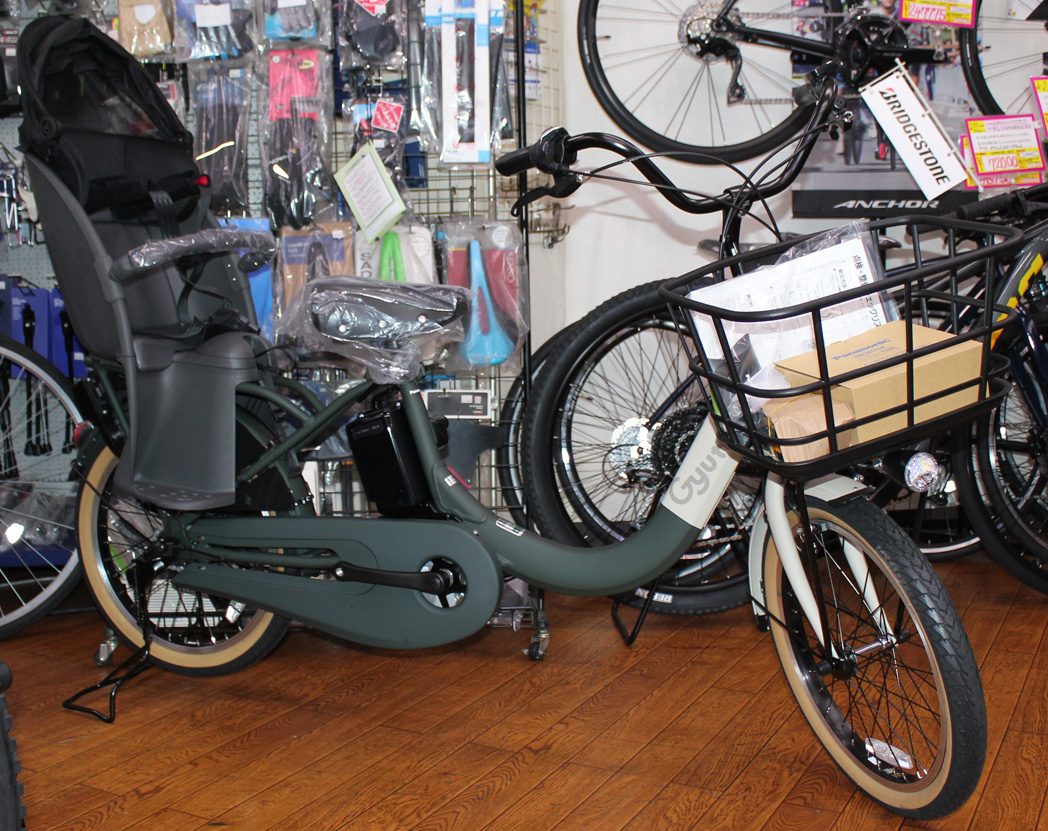 パナソニックの子乗せ電動自転車ギュットクルームR・EXが入荷いたし
