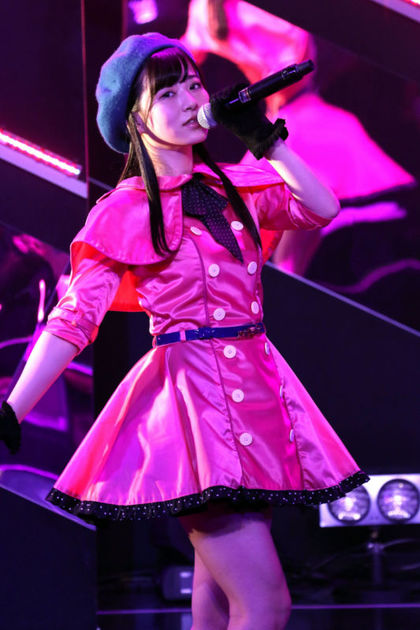 卒業を発表したHKT48の月足天音＝2019年12月 - HKT月足天音卒業へ 4