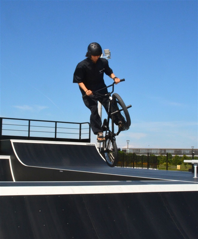 福岡県営筑後広域公園にBMX専用施設 8日オープン、公設は九州初