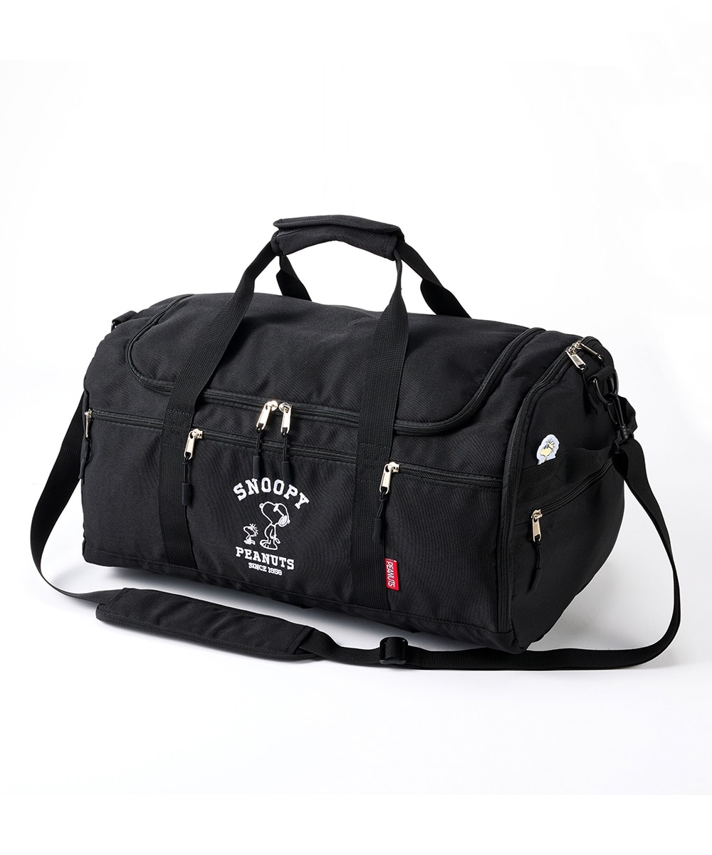 スヌーピー 大容量60L11ポケットはっ水3WAYボストンバッグ（A4