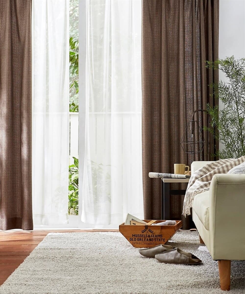 カーテンセット】防炎カーテン＆防炎レースセット 通販【ニッセン】