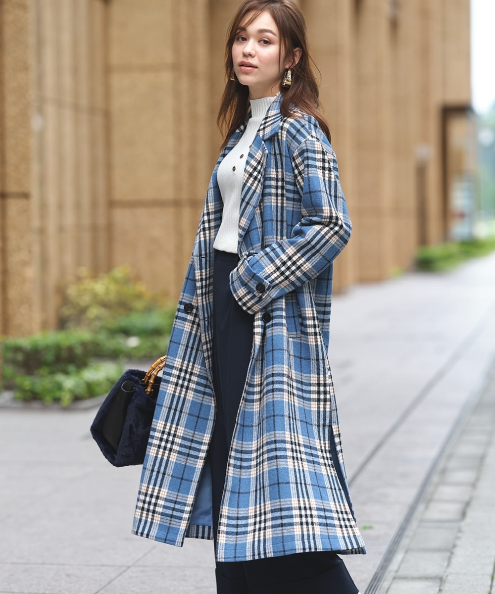 大きいサイズ サイドスリットチェスターコート 通販【ニッセン】