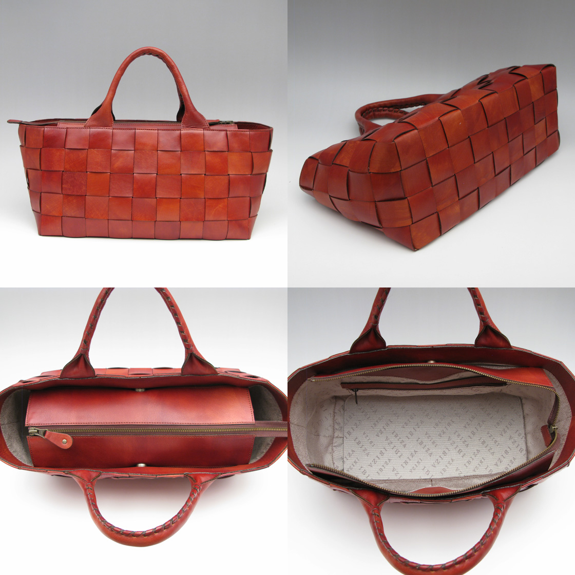 IBIZA（イビサ）メッシュ横ハンドバッグ