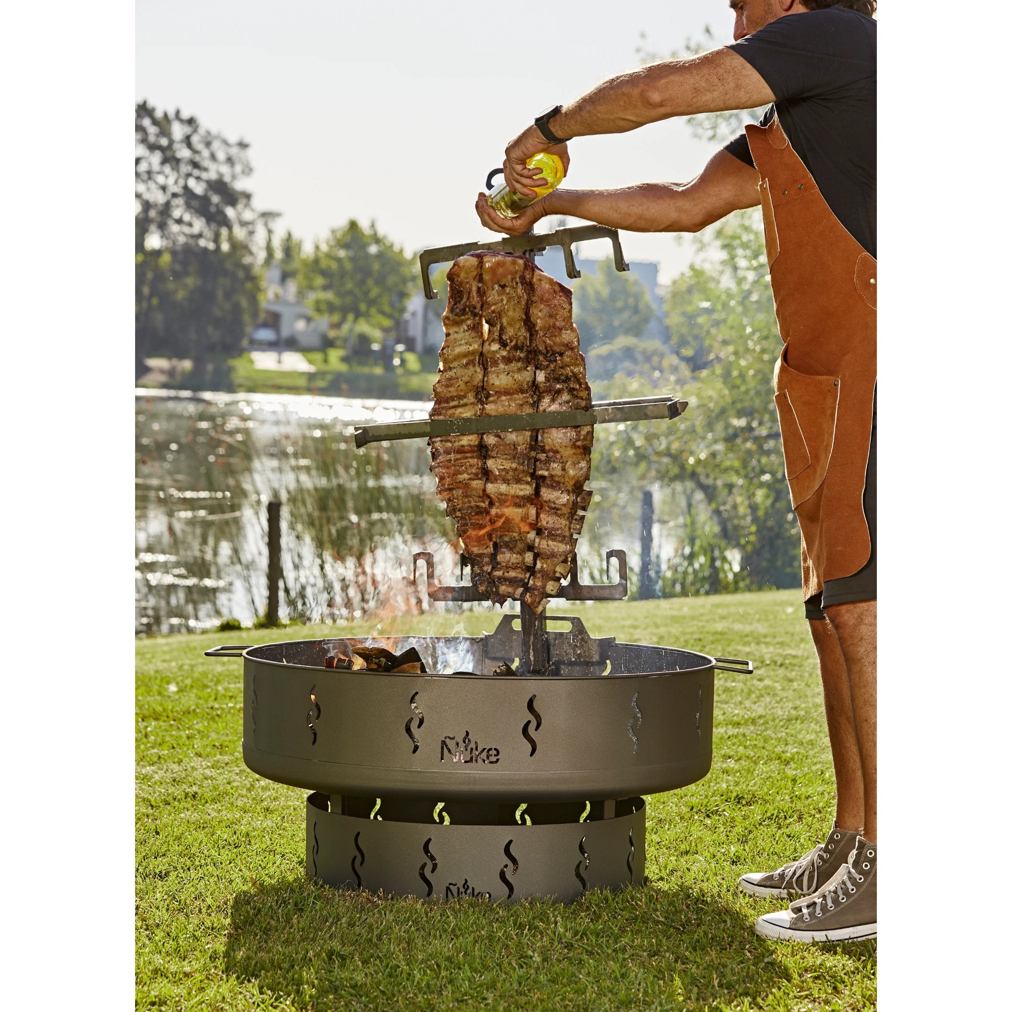 Patagonia Wood Fire Grill - Ñuke Patagonia Fire Pit – Nuke BBQ
