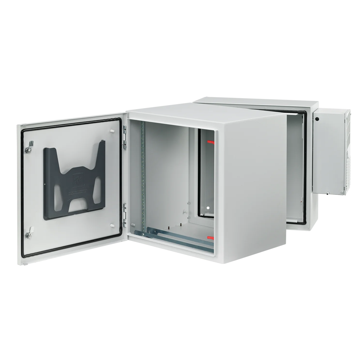 ProTek Double-Hinge Solid AC Type 4 12, 24.09x23.62x31.06, Lt Gray