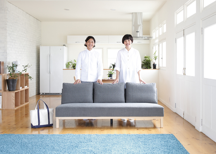 使い勝手の良いコンパクトソファ「Garden 3人掛け」｜日本を代表する