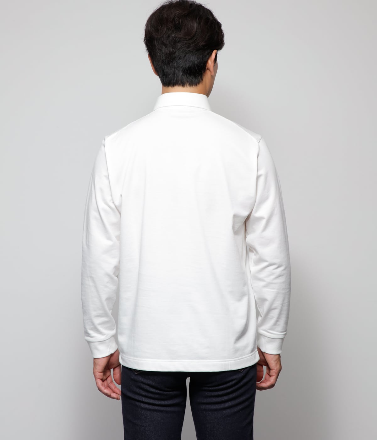 ハイゲージ裏毛 長袖ポロシャツ(11623662-2024)｜ファッション通販のNY