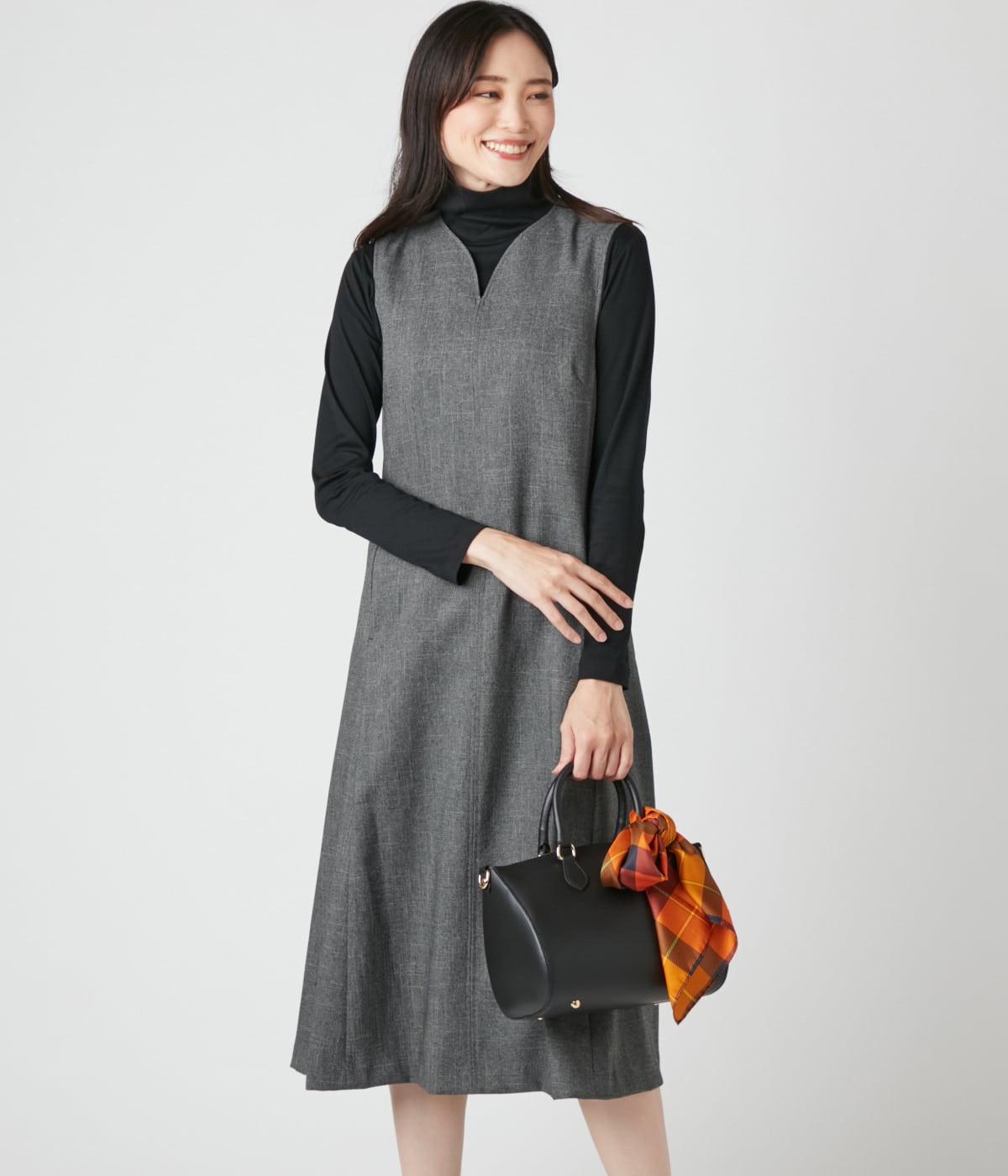 ドライシャークストレッチ ジャンパースカート(71483407-2024