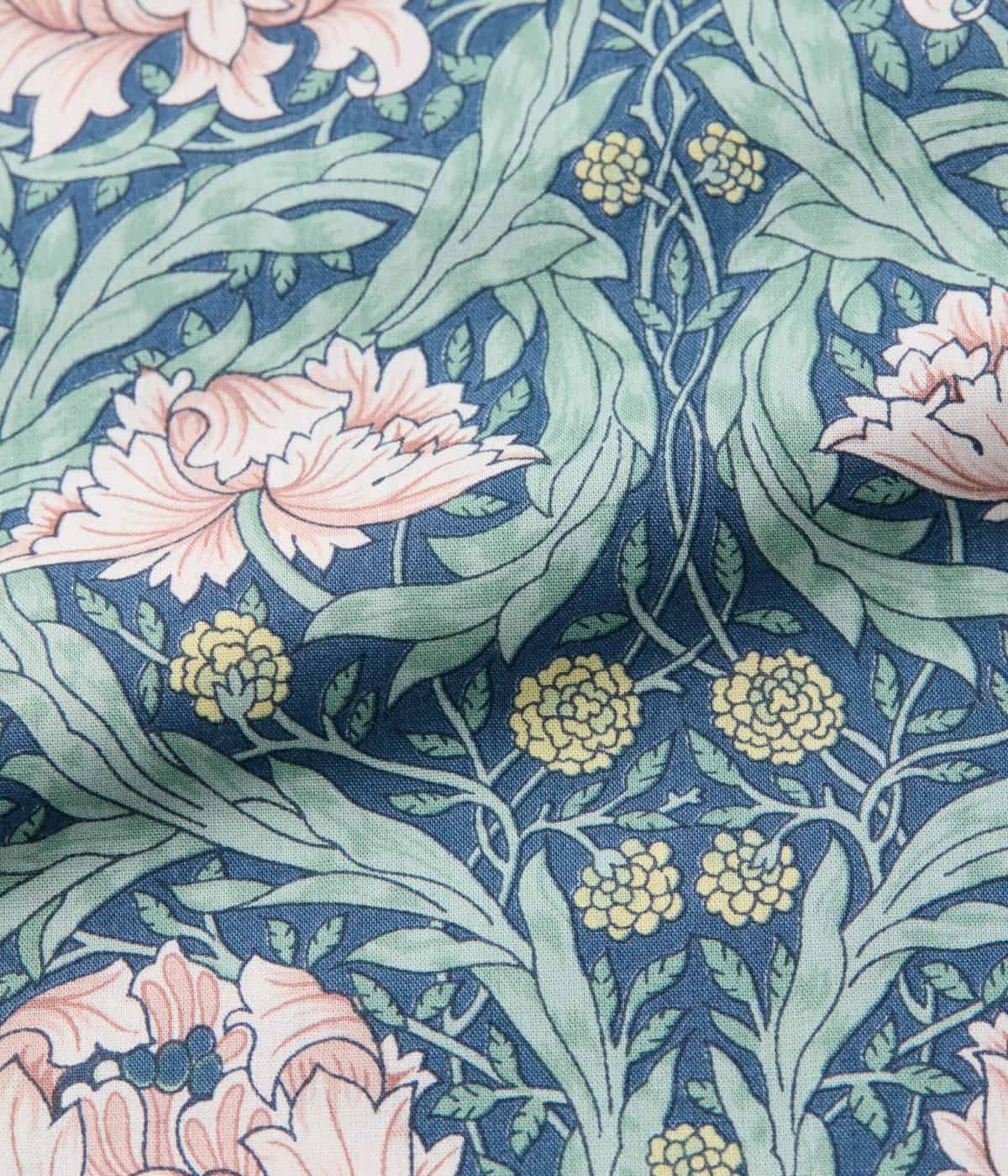 L】リバティ ウィリアム・モリス アフリカンマリーゴールド フロント