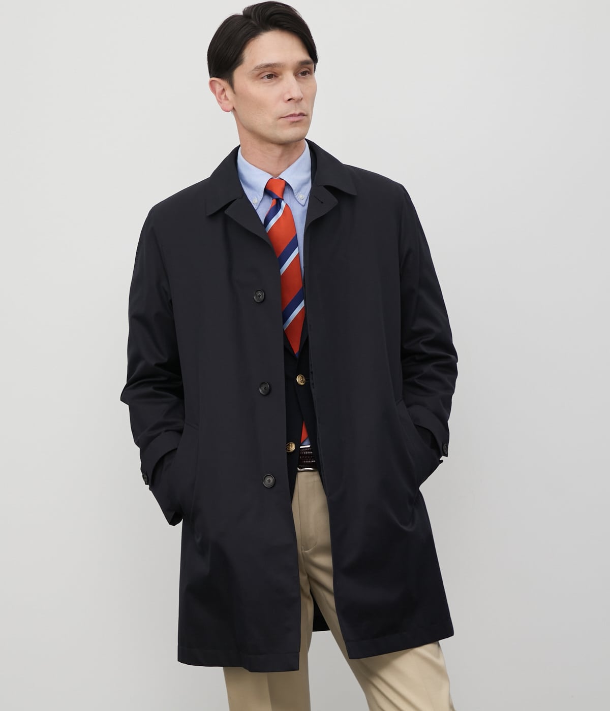 撥水】オーセンティック ステンカラーコート(15385300-2025