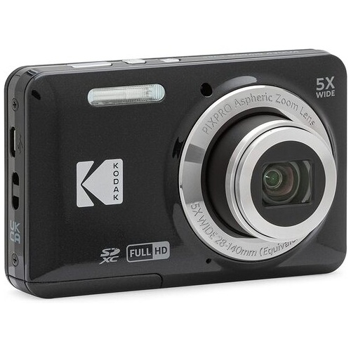 スマートオフィス】コンパクトデジタルカメラ FZ55BK ブラック コダック