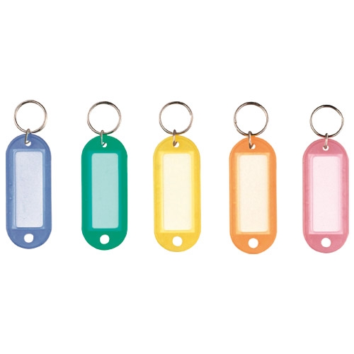スマートオフィス】キーホルダー名札 GP-661 30個 ソニック