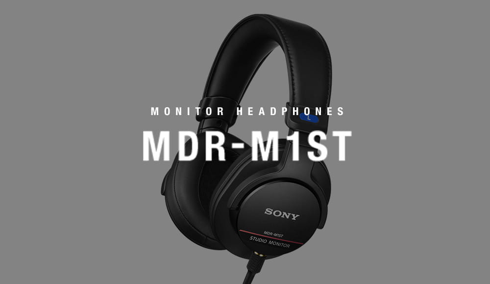 MDR-CD900ST|ソニー・ミュージックスタジオ、モニターヘッドホン