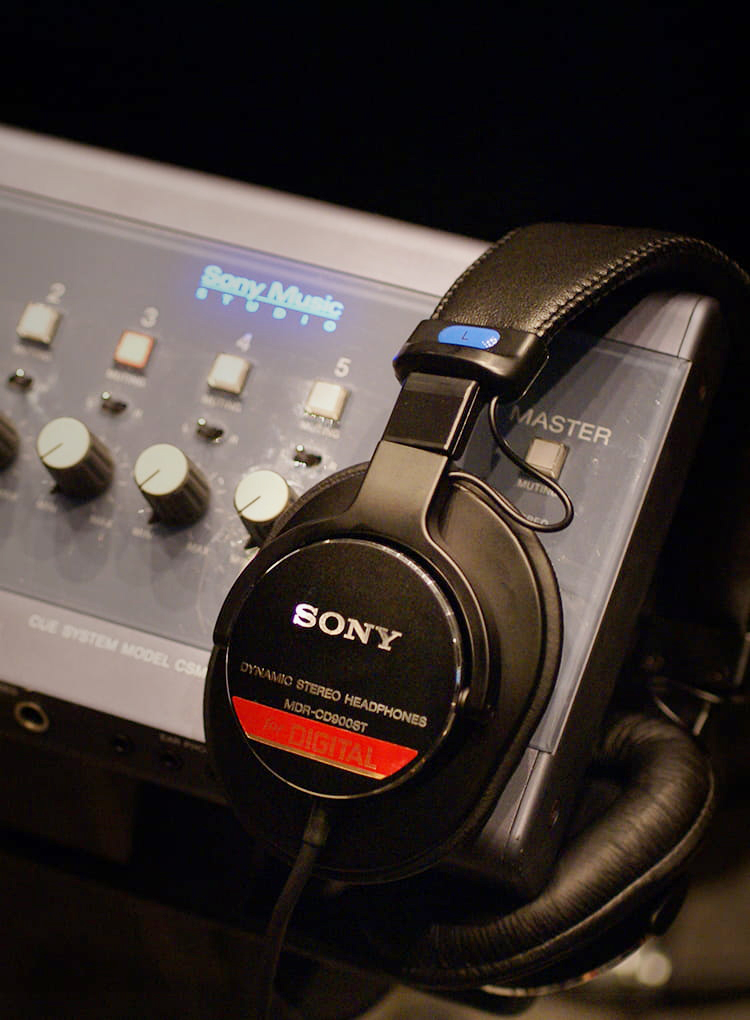 MDR-CD900ST|ソニー・ミュージックスタジオ、モニターヘッドホン