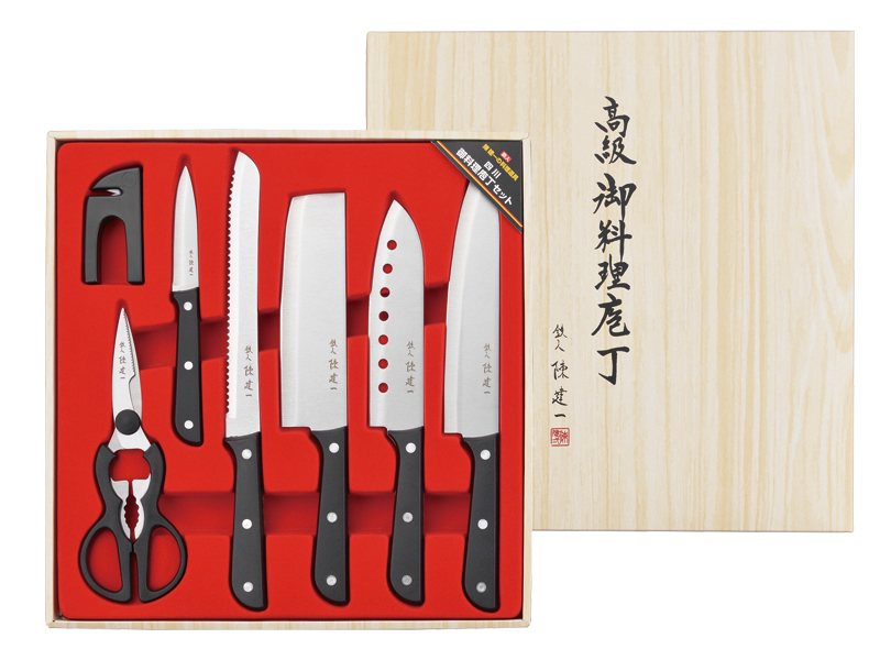 陳建一 御料理包丁7PCセット | 株式会社タマハシ