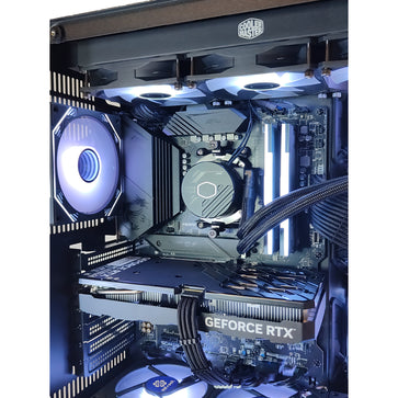 AMD Ryzen7 9700x ／ RX9070XT 16GB ガラス2面ATX ゲーミングPC