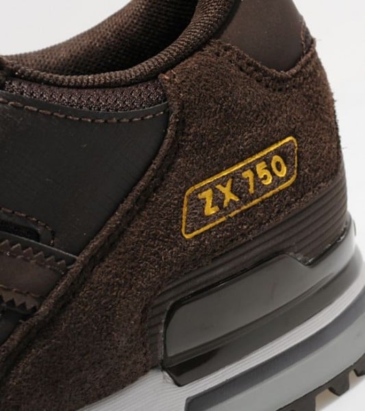 adidas Originals ZX 750 Medium Brown - Now Available- SneakerFiles