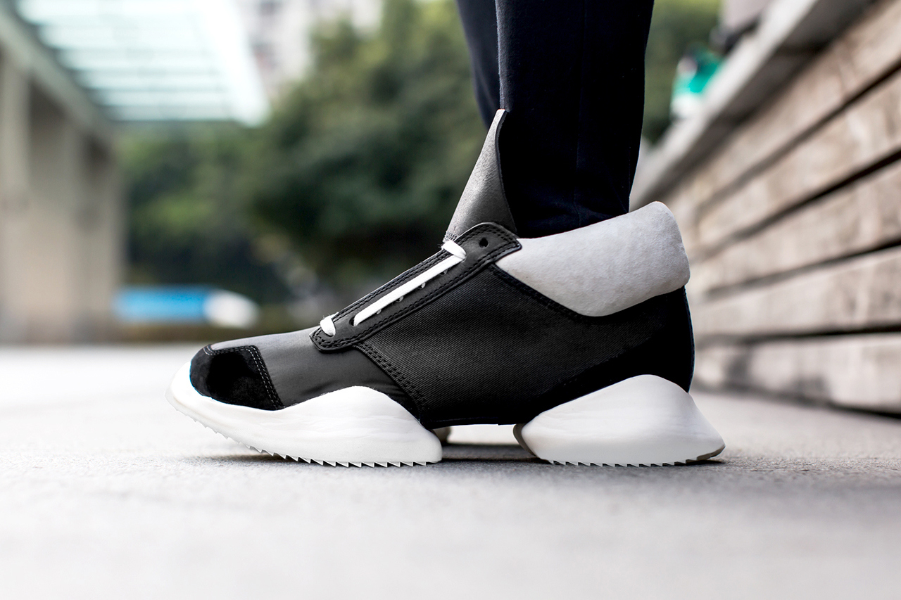 Rick Owens x adidas Tech Runner | A Closer Look- SneakerFiles