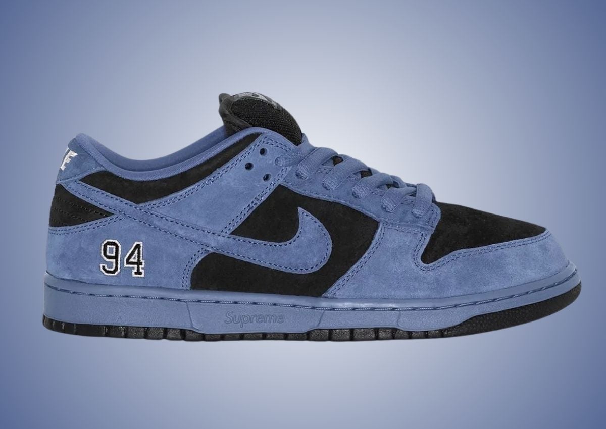 Supreme x Nike SB Dunk Low Ocean Fog HQ8487-400 | SneakerFiles