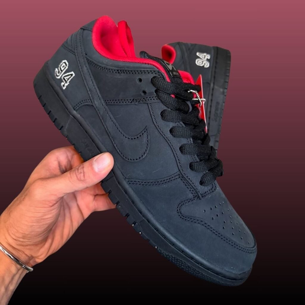 Supreme x Nike SB Dunk Low Black HQ8487-001 | SneakerFiles