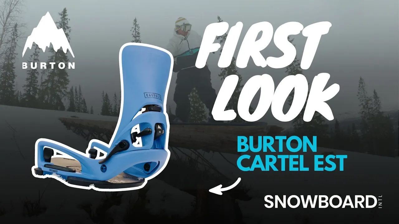 Burton Step On Cartel X EST Binding 25/26 - First Look - Snowboard
