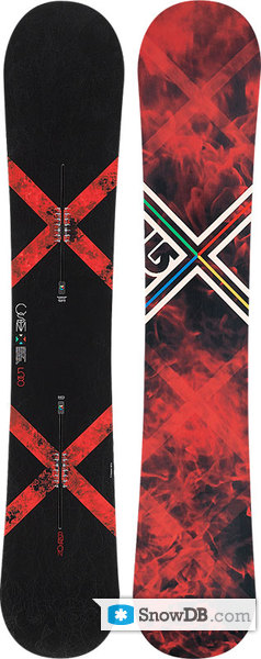 Snowboard Burton Custom X 2008/2009 :: Snowboard and ski catalog