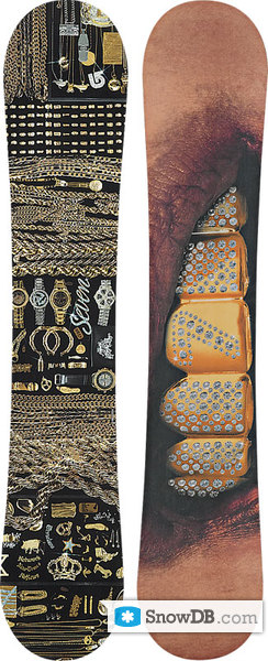 Snowboard Burton Se7en 2008/2009 :: Snowboard and ski catalog