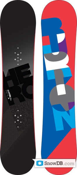 Snowboard Burton Hero Smalls 2010/2011 :: Snowboard and ski