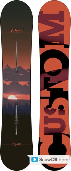 Snowboard Burton Custom Flying V Japan 2011/2012 :: Snowboard and