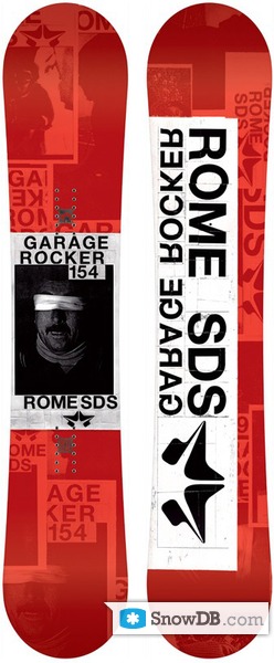 Snowboard Rome Garage Rocker 2010/2011 :: Snowboard and ski