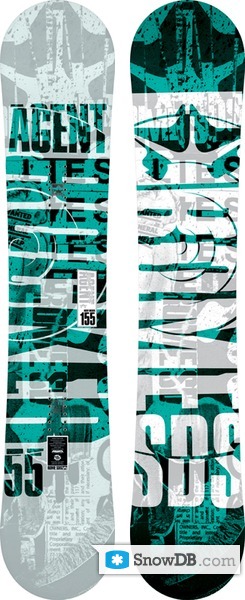 Snowboard Rome Agent Rocker 2011/2012 :: Snowboard and ski catalog