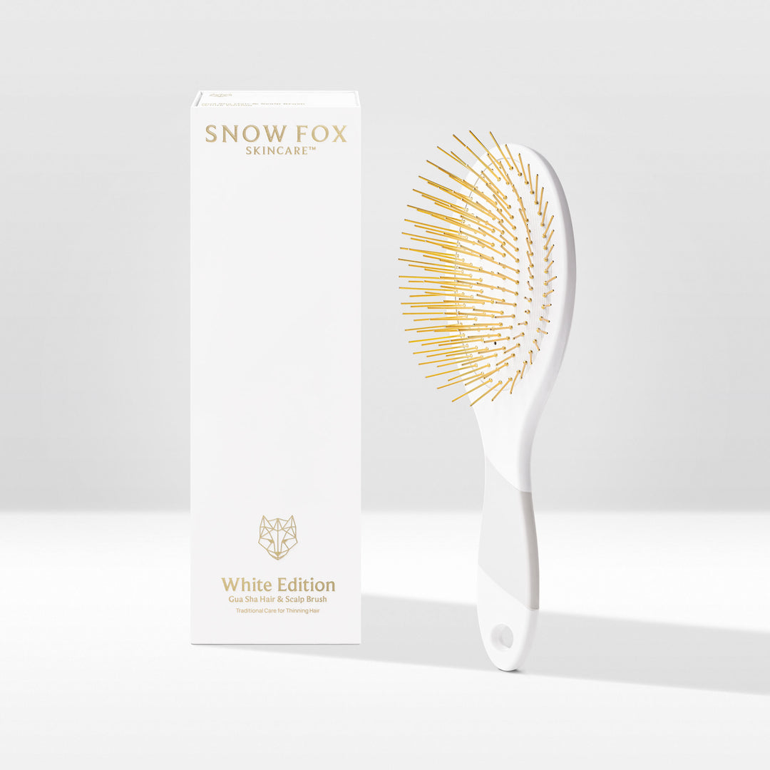 Gua Sha Hair & Scalp Brush – Snow Fox Skincare