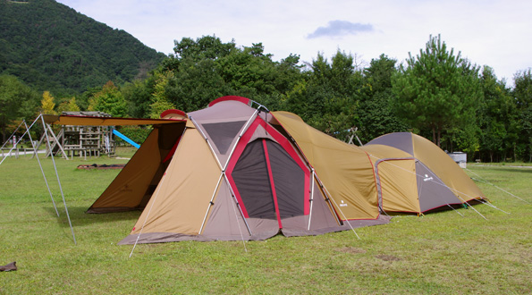 アメニティドームマットスターターセット活用法その4 リビングシェル